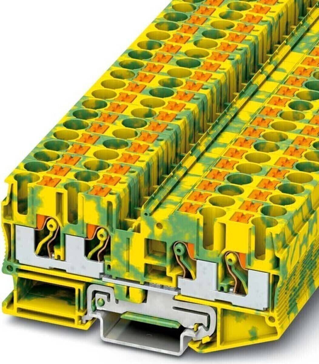 Phoenix Contact Schutzleiter-Reihenklemme PT 6-QUATTRO-PE