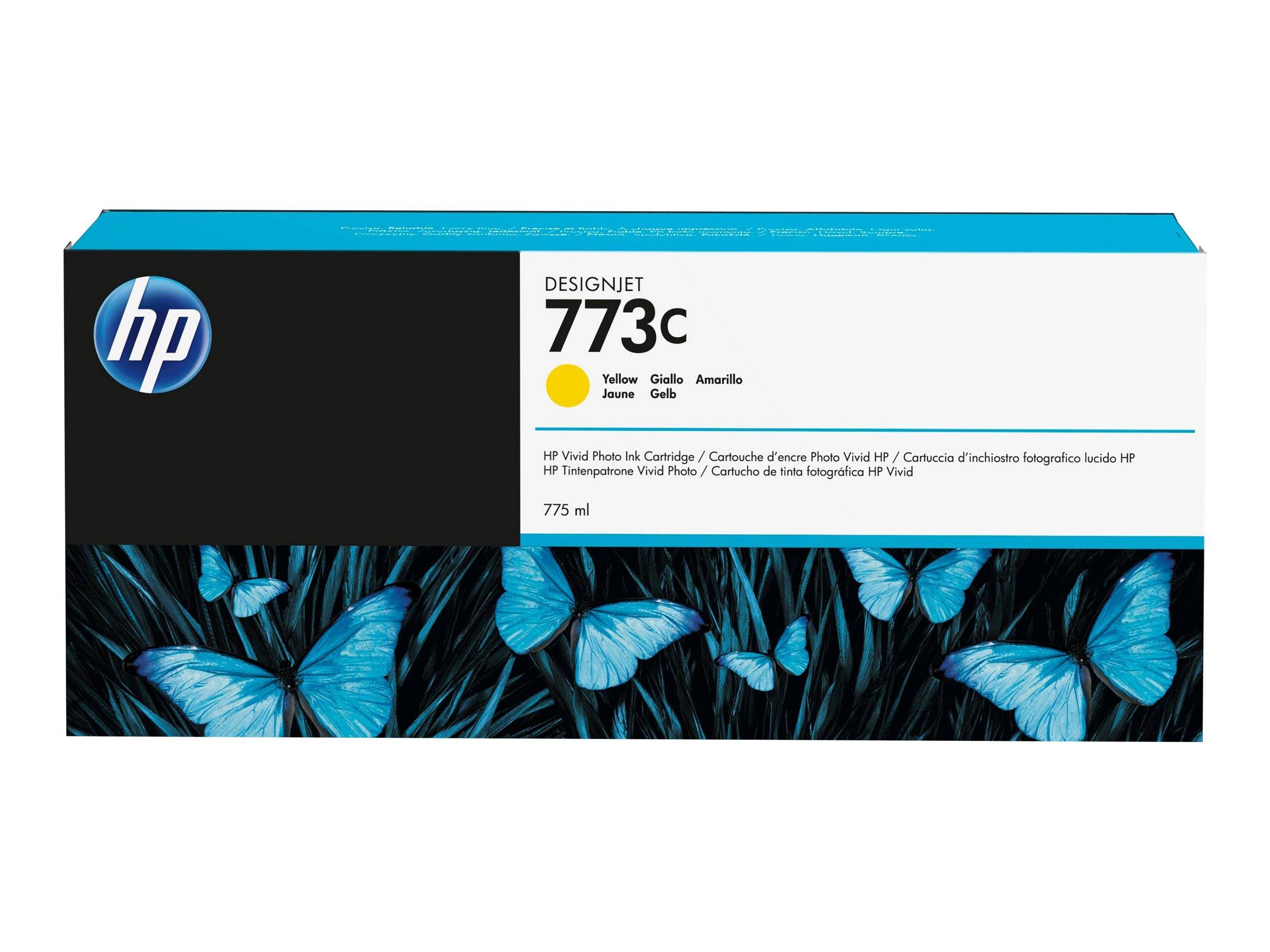 HP 773C - 775 ml - Gelb - original - Tintenpatrone