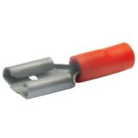Klauke 720, Pin-Anschluss, Gerade, Rot, Messing, PVC, 1 mm², 0,5 mm²