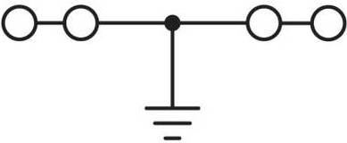 Phoenix Contact 3214644 Anschlussblock 4 Gelb