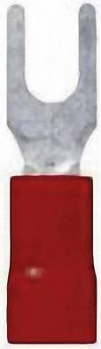 LappKabel Gabelkabelschuh 0.5 mm² 1.5 mm² Loch-Ø=4.3 mm Teilisoliert Rot 63105050 100 St