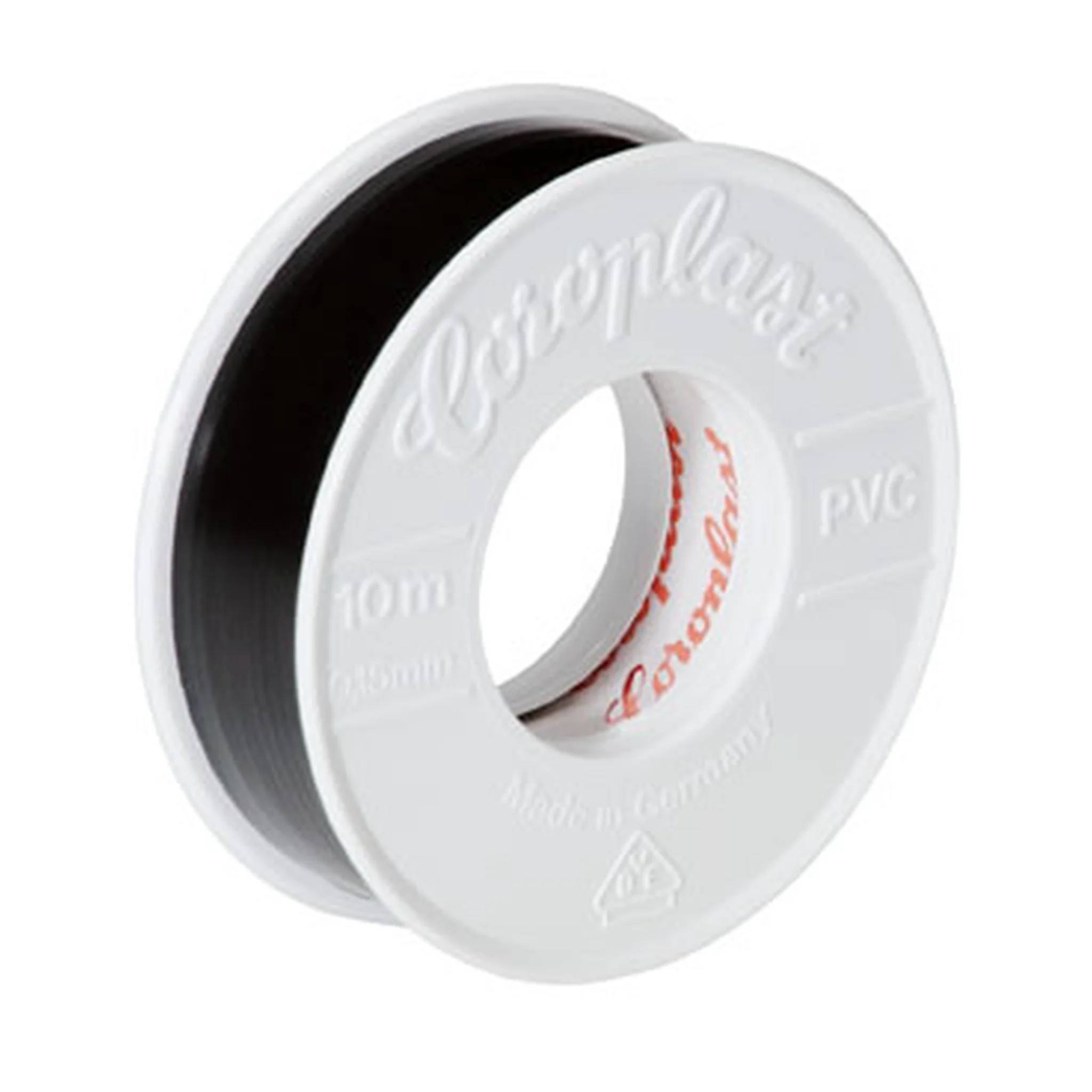 Coroplast Elektro-Isolierband 302 0,15 mm x 50 mm x 25 m schwarz, 1 Stk.