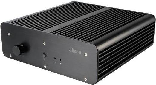 Akasa Pascal MV Schwarz Computer-Gehäuse (A-NUC24-M1B)