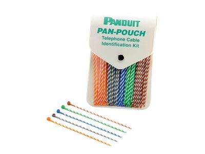 Panduit Pan-Pouch Telephone Cable Identification Kit