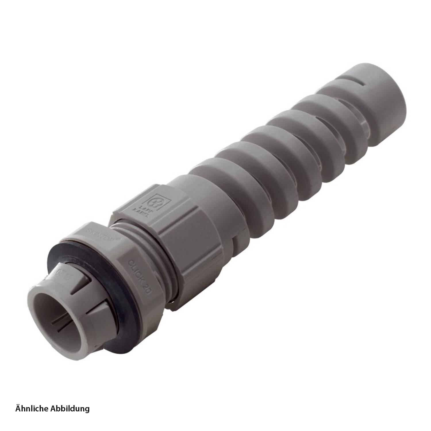 LAPP Verschraubung Click mit Biegeschutz einrastend Polyamid (PA) Gewindelänge 8,0mm - 1 Stück