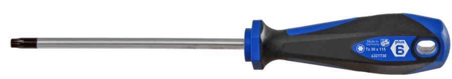 Schraubendreher 2-K-Griff TORX® 4321710 Größe 10 T Klingenlänge 80 mm Gesamtlänge 170 mm