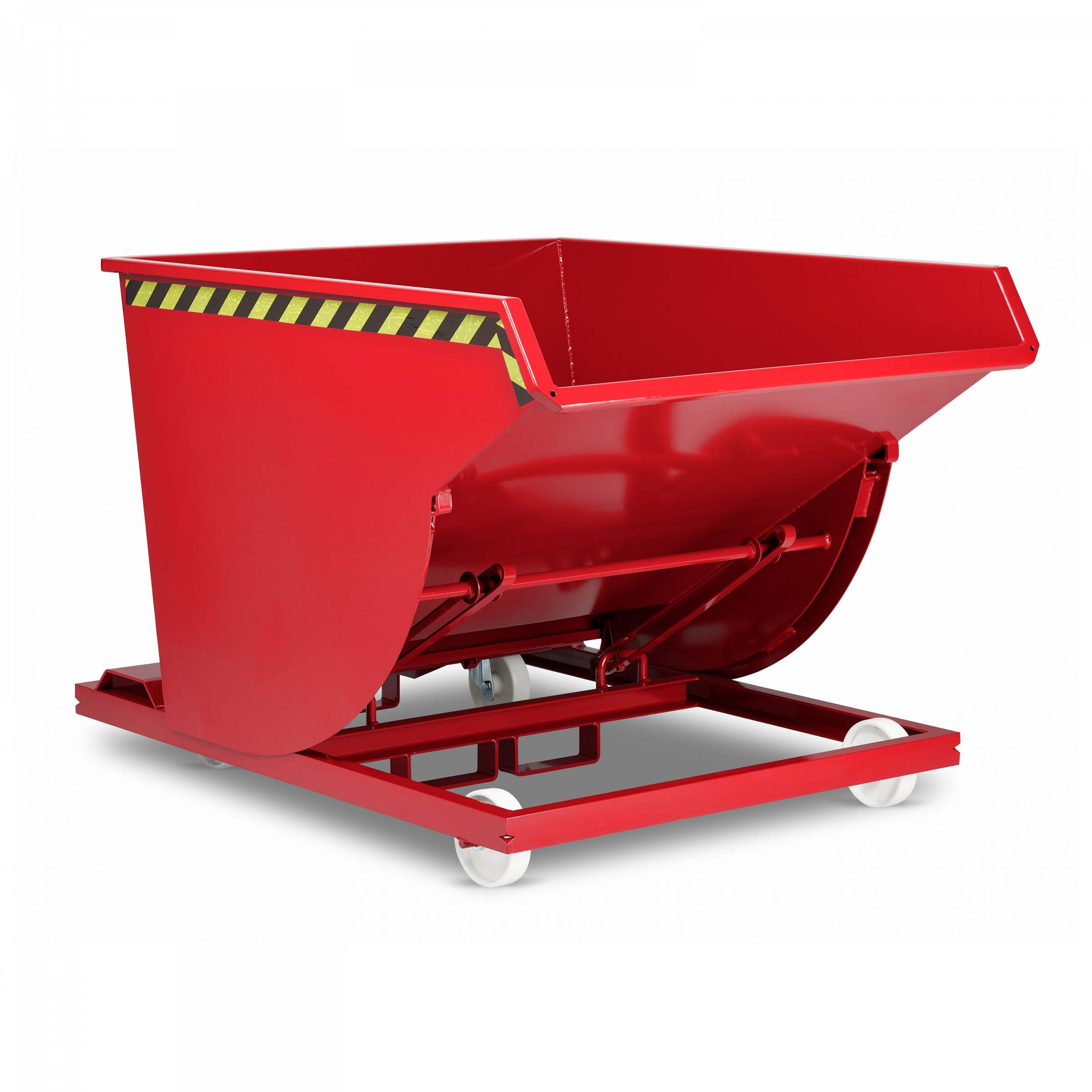 RR Industrietechnik Spänekipper Typ RSK-S-75 1200x1640x1060mm 750dm³ RAL 3000 Feuerrot