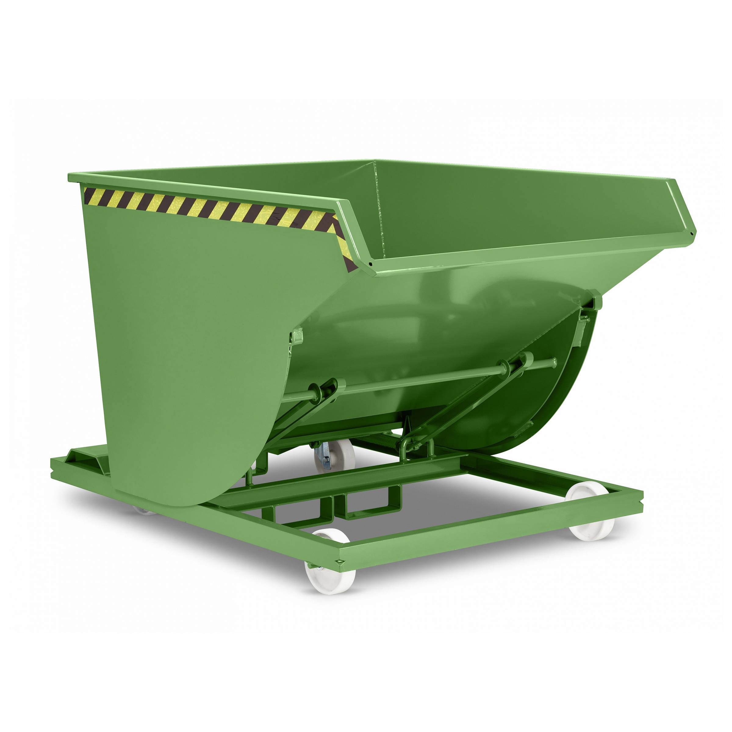 RR Industrietechnik Spänekipper Typ RSK-50 1280x1350x810mm 500dm³ RAL 6011 Resedagrün