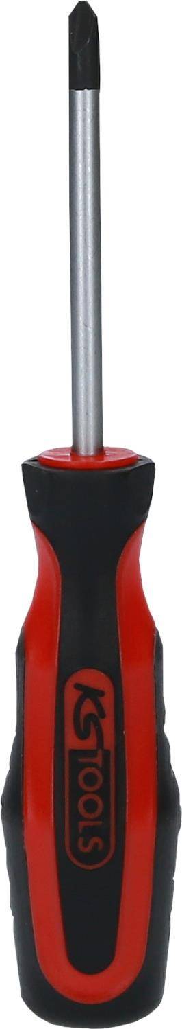 KS TOOLS Werkzeuge-Maschinen GmbH ERGOTORQUEplus® Schraubendreher fürTRI-WING-Schrauben, #4 (159.1258)