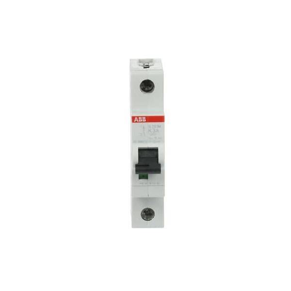 Ein einpoliger Leistungsschalter, der zum Schutz elektrischer Stromkreise vor Schäden durch Überlastung oder Kurzschluss verwendet wird.
