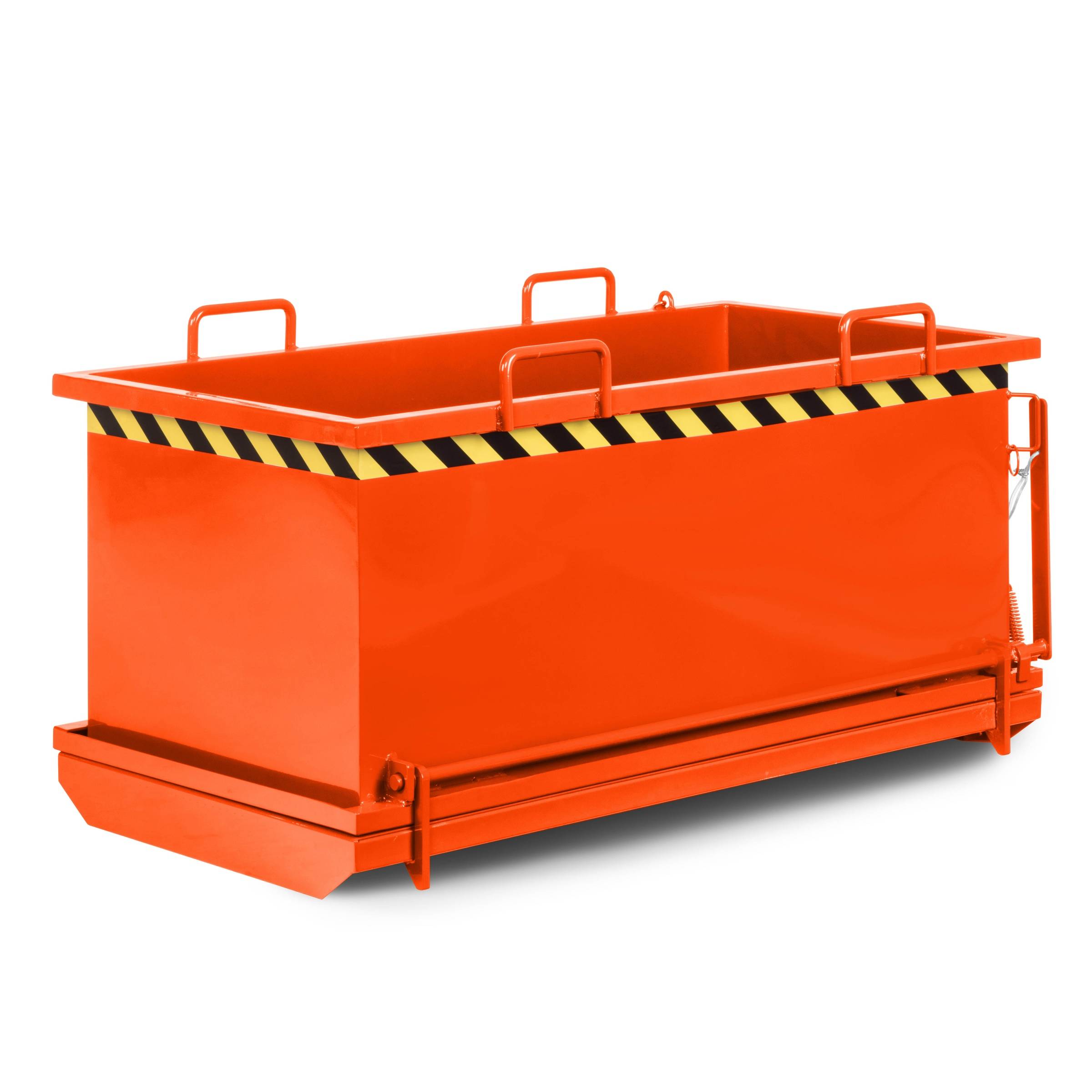 RR Industrietechnik Klappbodenbehälter Typ RKB 1810x1010x845mm 1000dm³ RAL 2004 Reinorange