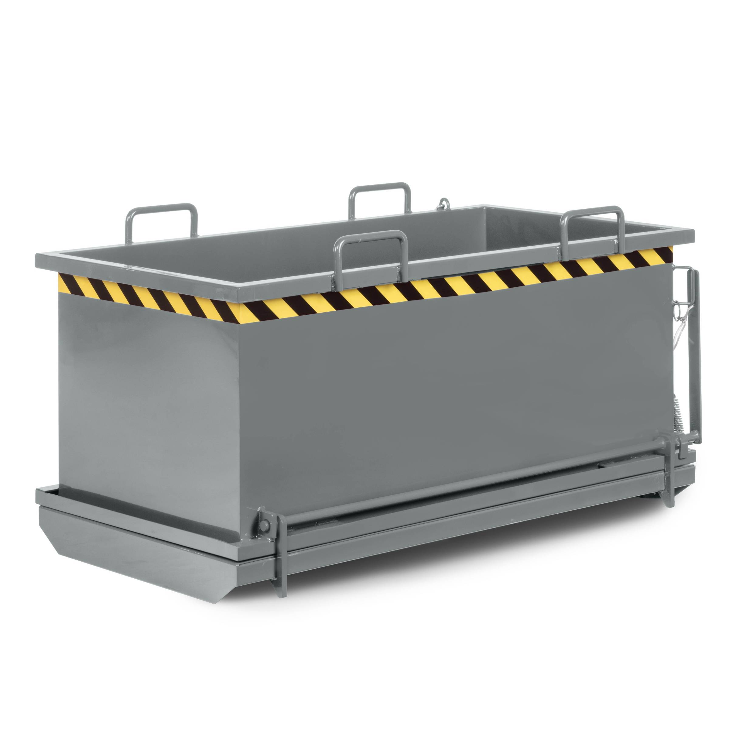 RR Industrietechnik Klappbodenbehälter Typ RKB 1490x690x845mm 500dm³ RAL 7005 Mausgrau