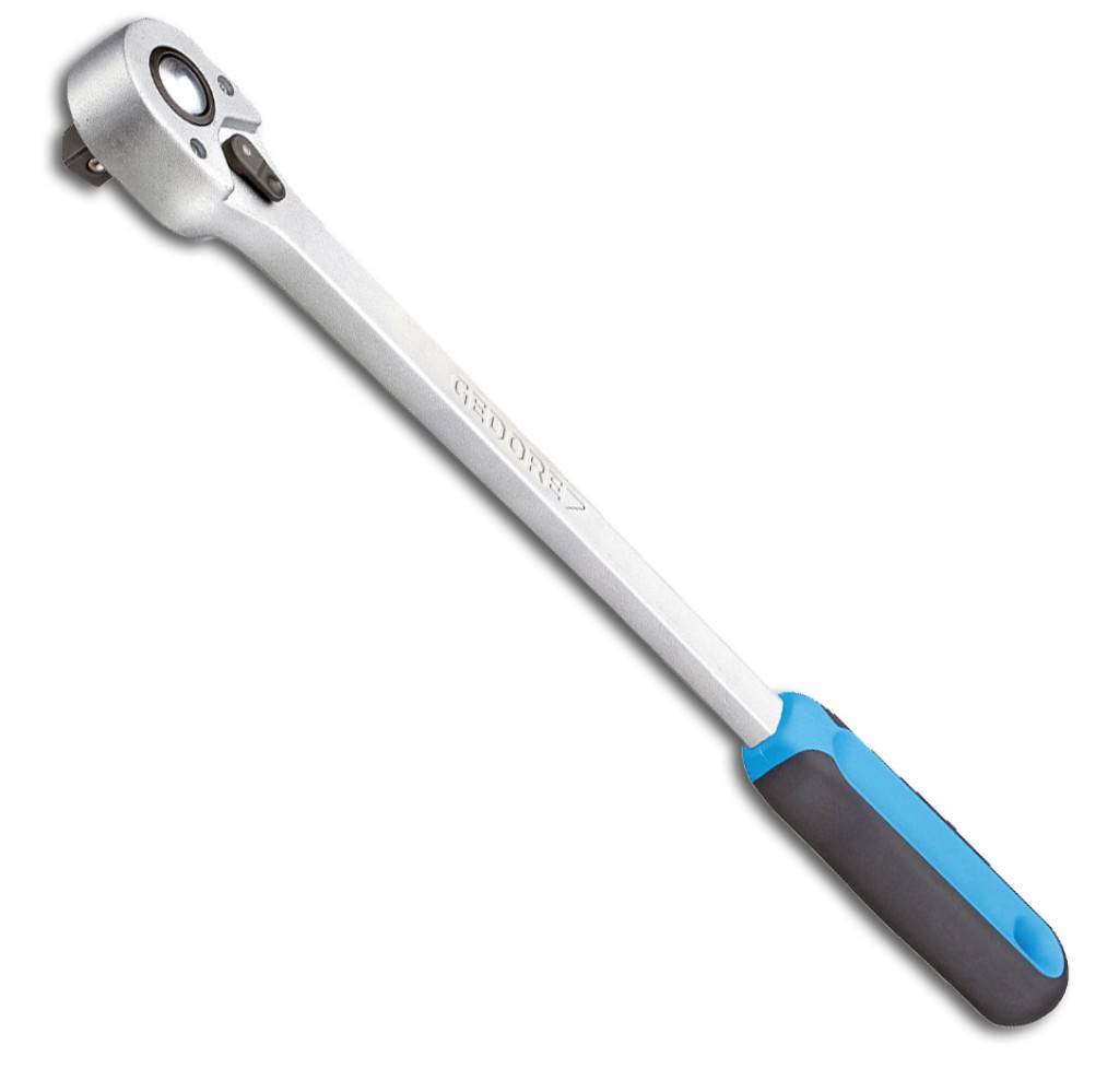 Umschaltknarre 1/2", 48-fach verzahntAusführungDIN 3122 D 12,5 ISO 3315, mit Kugelarretierung und Umschalthebel.Produktdetails 1993 U-10 L Aus