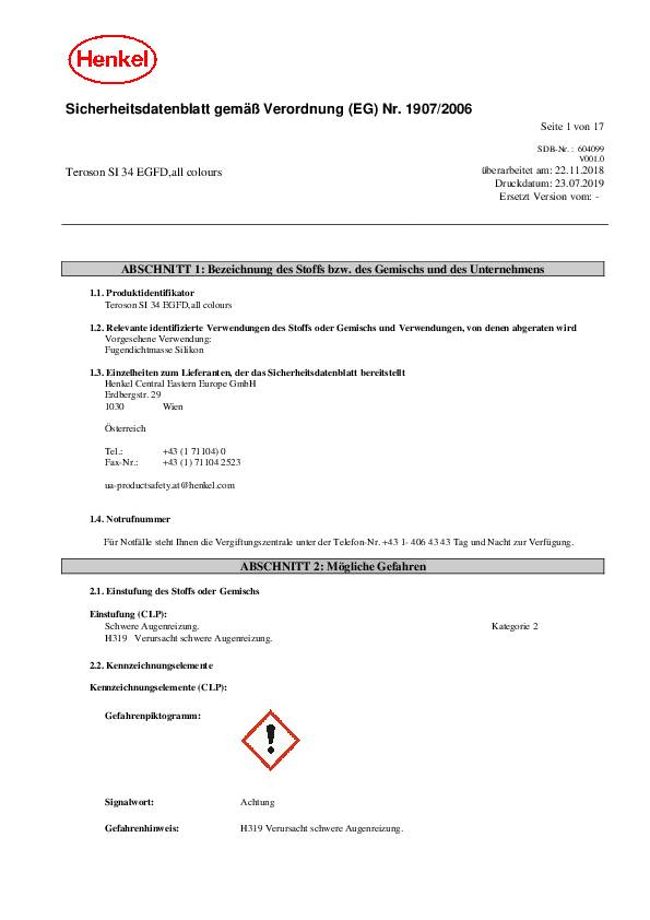 TEROSON SI 34 WH CR300ML EGFD - Artikel: 4058093014738