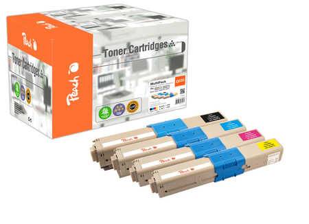Toner OKI C332-Series MultiPack bk,c,m,y wiederaufbereitet