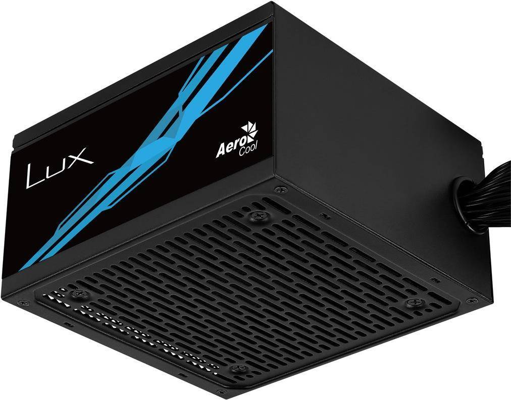 Aerocool LUX 650W Netzteil 20+4 pin ATX ATX Schwarz (AEROLUX-650-80BRONZE)