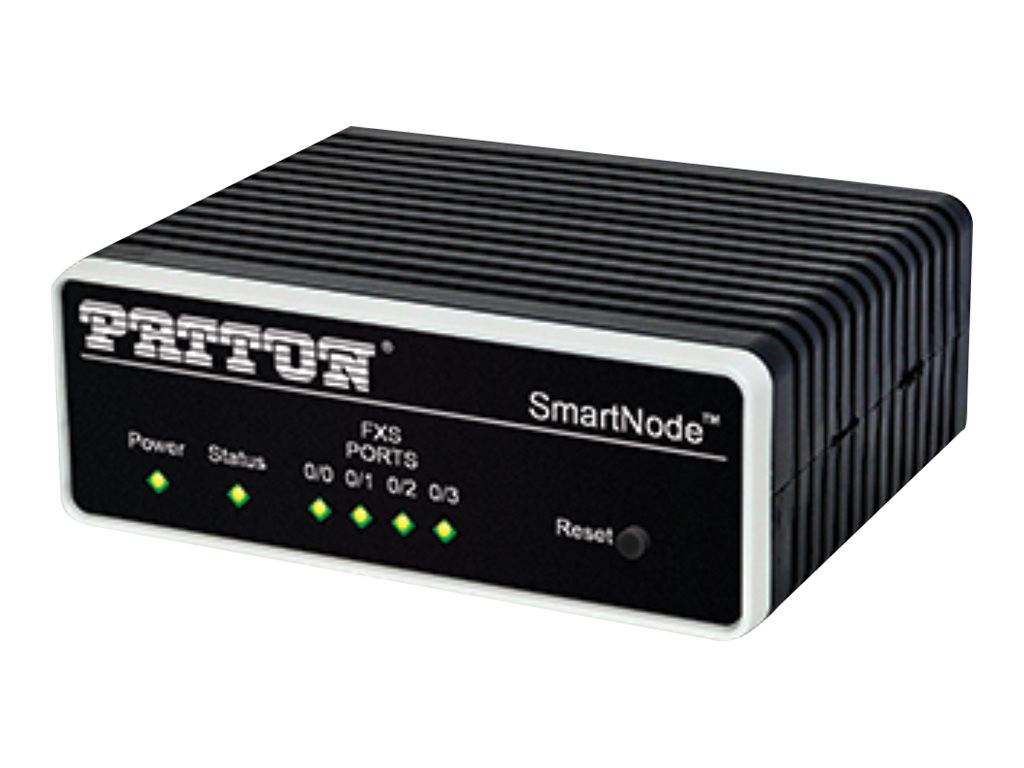 Patton SmartNode 200 4FXS 4VoIP Gateway - Gateway - 0,1 Gbps
