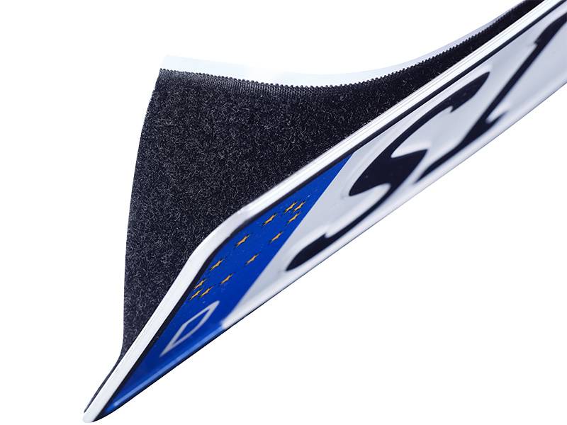 baytronic Klett Befestigungs-Set für KFZ-Kennzeichen