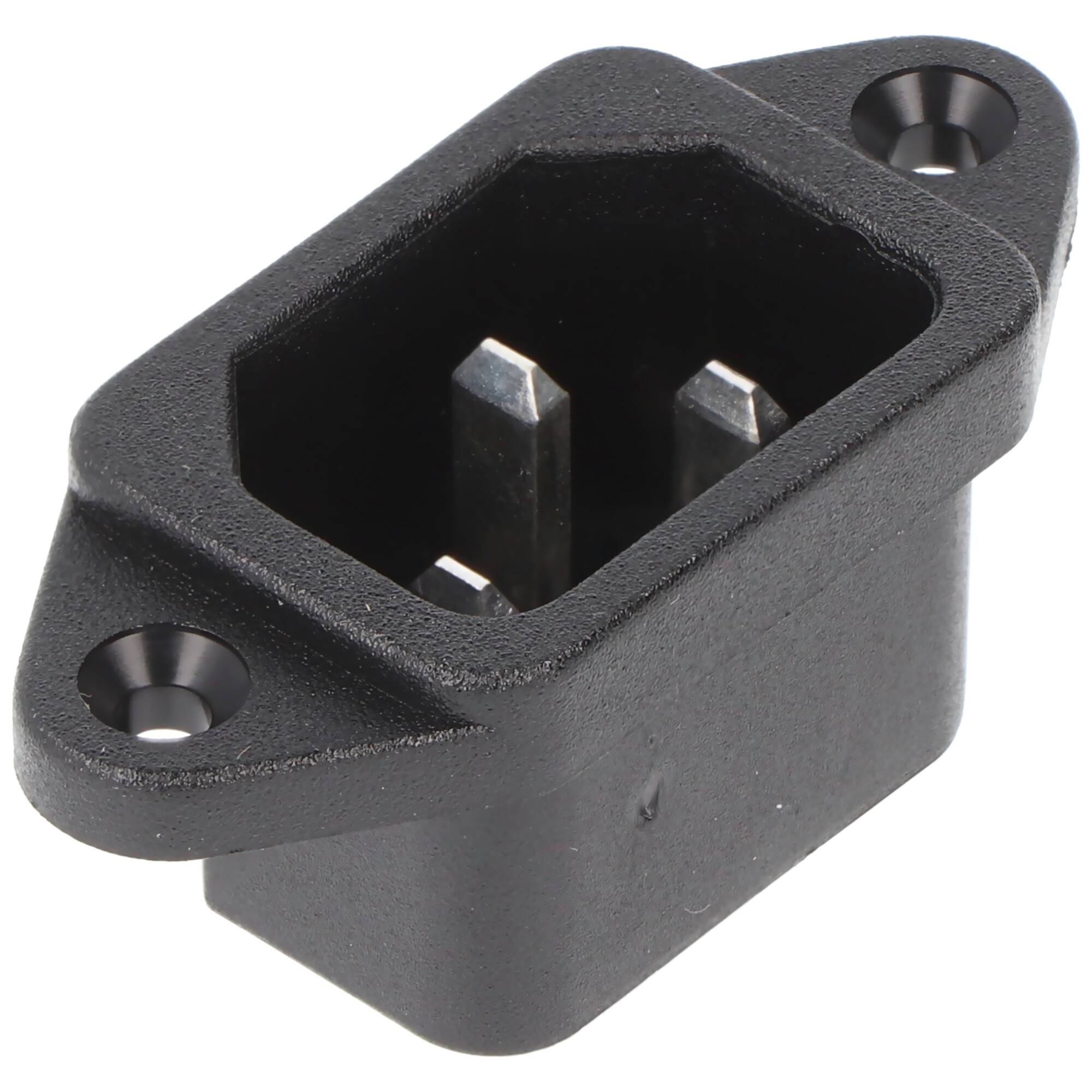 Goobay AC-Einbaustecker - Anschluss für Kaltgerätekabel