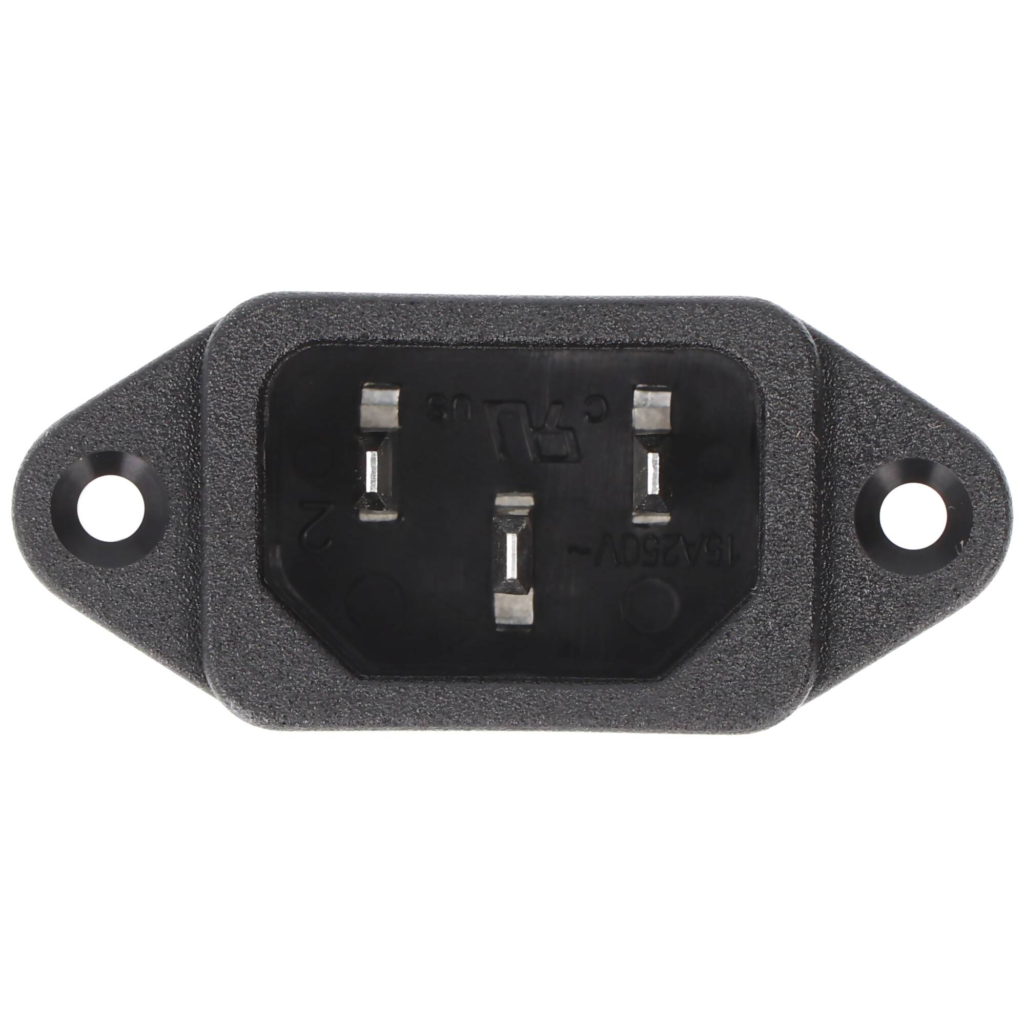 Goobay AC-Einbaustecker - Anschluss für Kaltgerätekabel