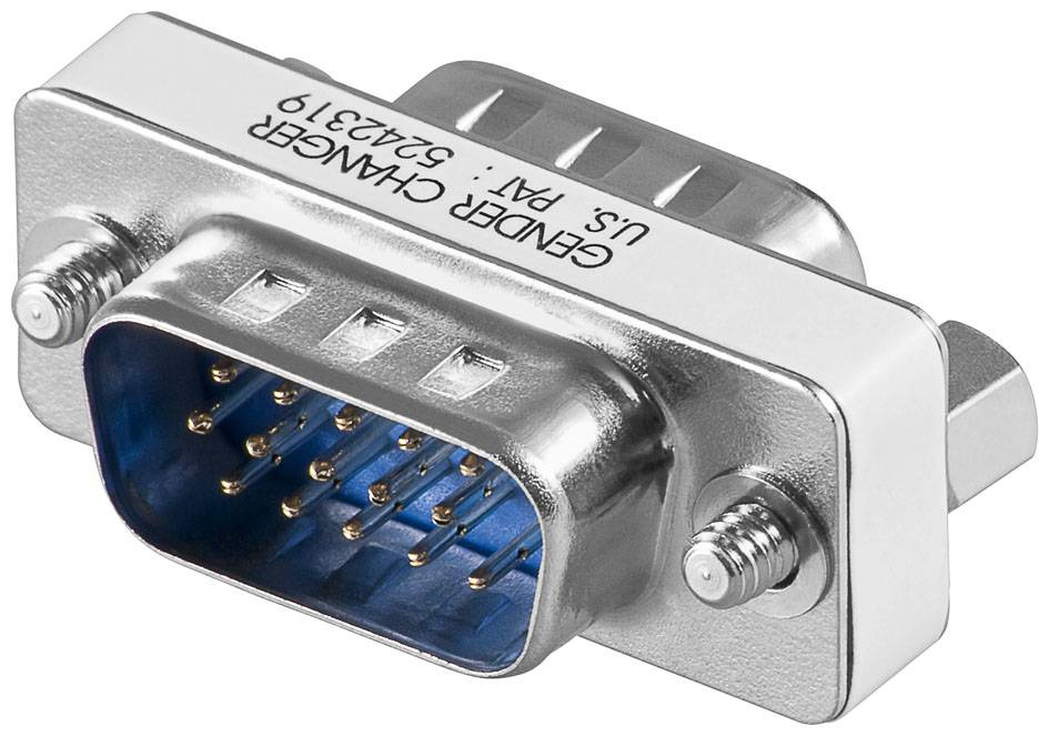 goobay Gender Changer D SUB 15 polig (Bulk)