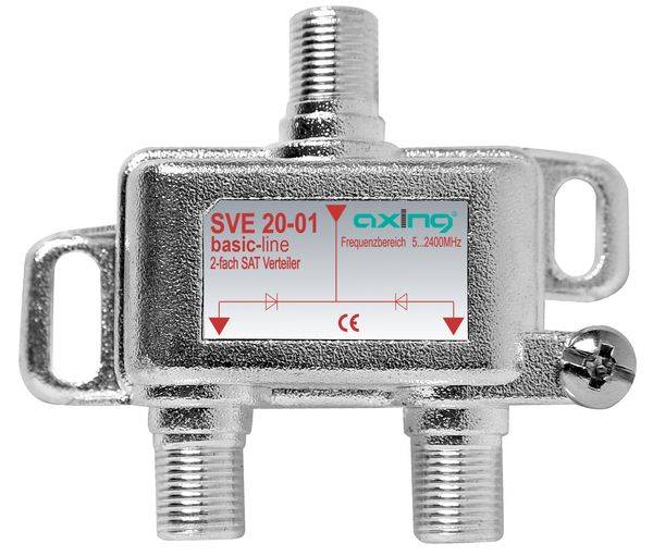 SVE 20-01 2fach SAT-Verteiler 5...2400