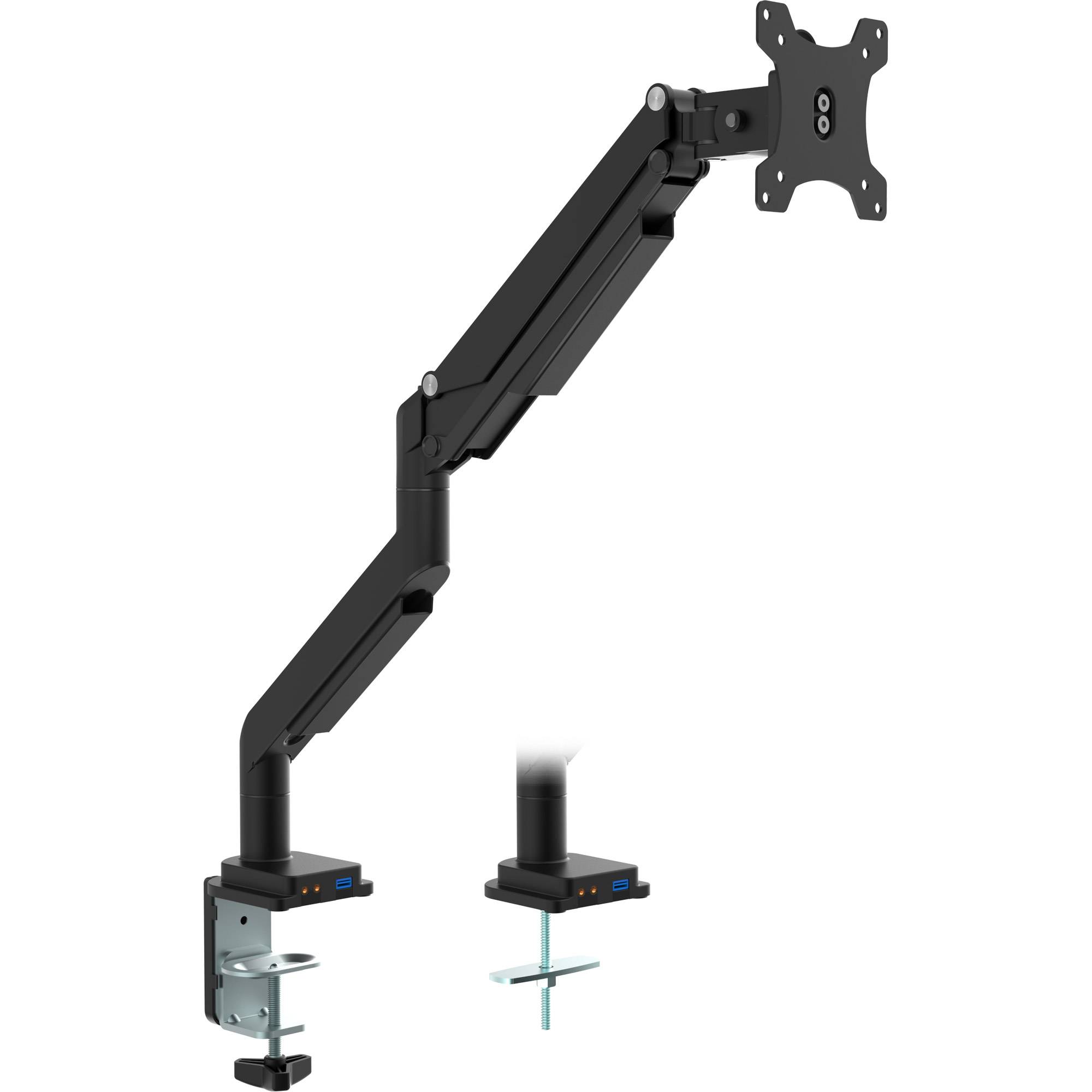 INLINE - Tischhalterung mit Lifter und USB/Audio bis max. 82cm 32"" 9kg