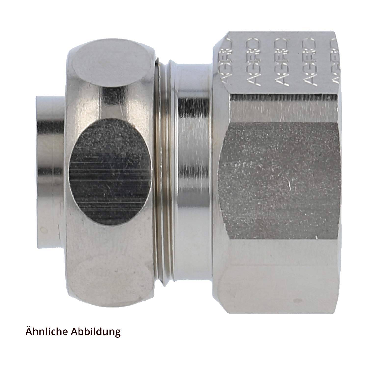 15012327050 FLEXA US2-M Metallverschraubung gerade Gewinde M50x1,5 für Schlauch-Außendurchmesser 56,0mm für