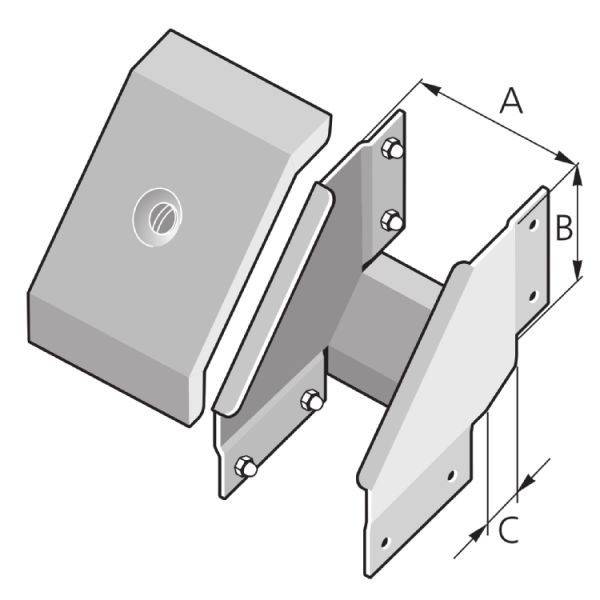 Pflitsch Winkel-Deckel WDA 200/100 VAG