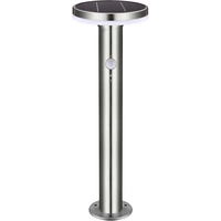 LED's light Solar LED-Wegeleuchte Edelstahl mit Bewegungsmelder 6W warmweiß LED's light Solar LED-Wegeleuchte Edelstahl mit Bewegungsmelder 6W warmweiß