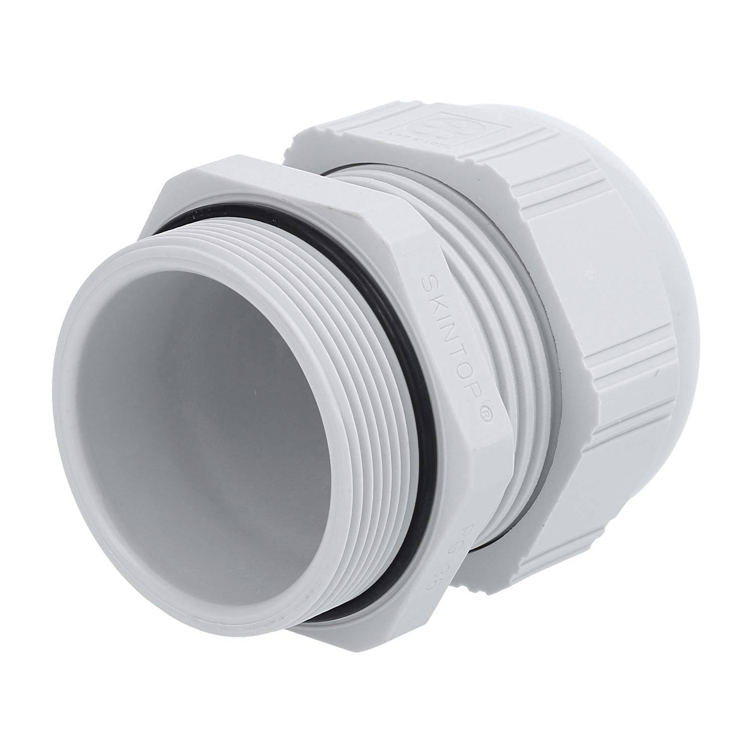 Technische Zeichnung einer Metallklammer mit mehreren Abmessungen: Höhe 20 mm, Länge 70 mm, Breite 32 mm, Bohrungsdurchmesser 33 mm.