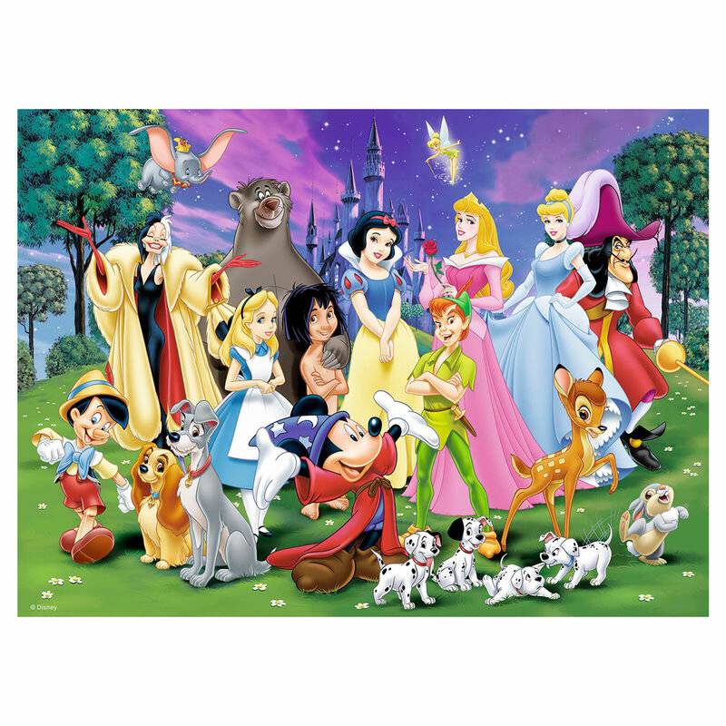 Kinderpuzzle Disney Lieblinge (200 Teile)
