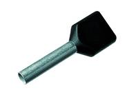 Intercable ICIAE1518Z, Aderendhülse, Schwarz, Stahl, 1,5 mm², 2,6 cm, 100 Stück(e)