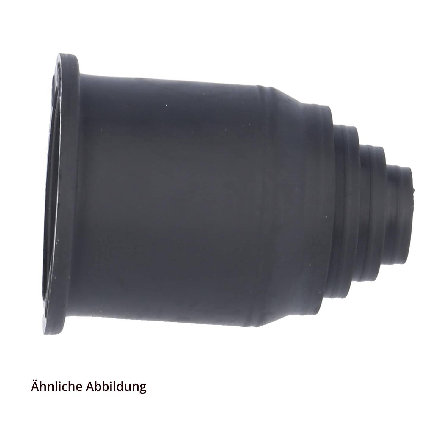 FLEXA FET 34TPE Endtülle/Innentülle aufsteckbar geschlossen für Schlauch-Außendurchmesser 34,5mm Klemmbereich 6,0mm x