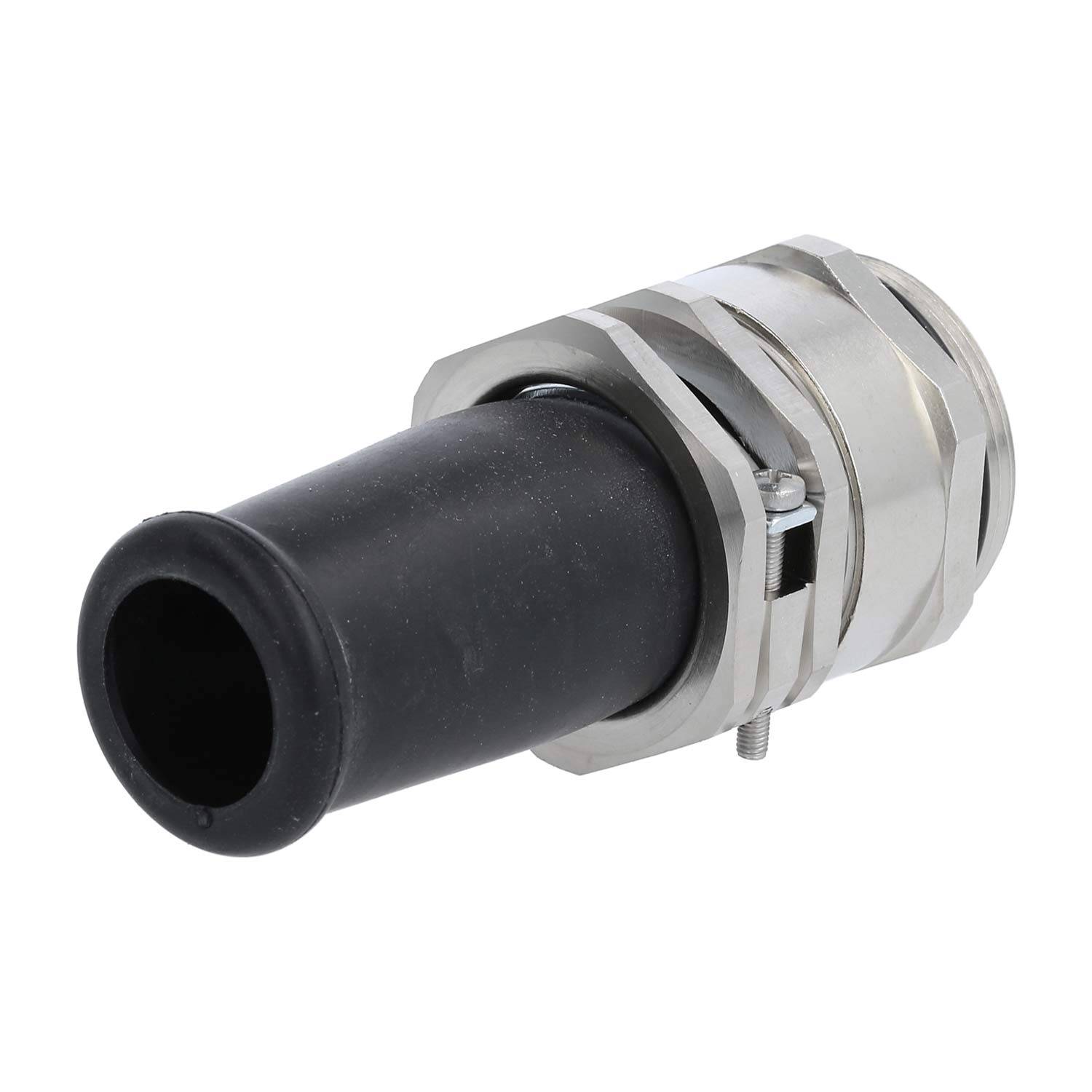 LAPP Verschraubung mit Biegeschutz PG29x1,588 ZBK-29/2 Sechskant-Zwischenstutzen Messing (CuZn) vernickelt Gewindelänge