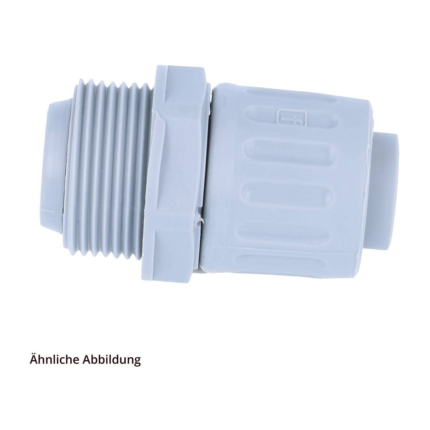 FLEXA FLKI Kunststoffverschraubung gerade Gewinde PG36x1,588 für Schlauch-Außendurchmesser 45,0mm für