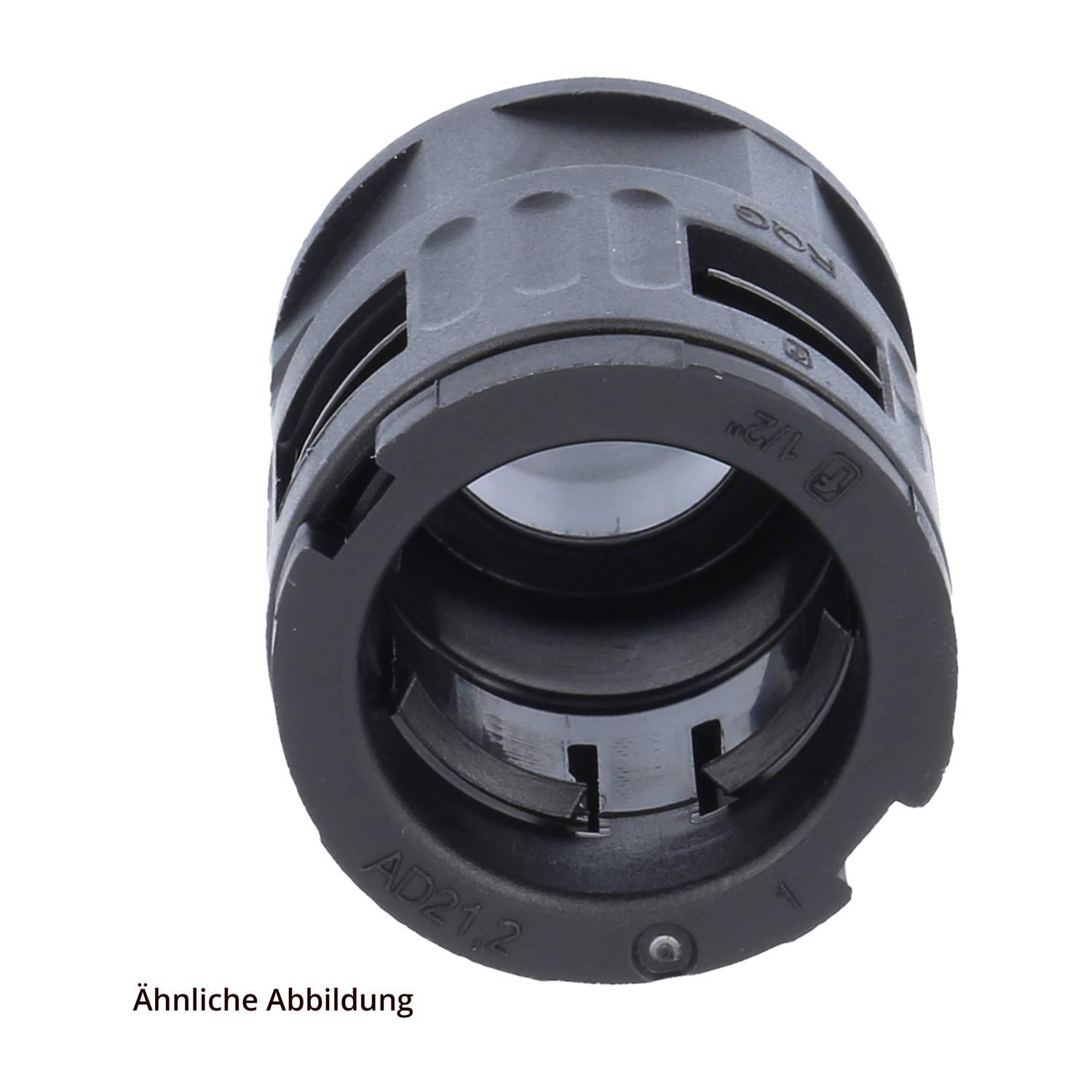 FLEXA RQG1-M 2 Stk. Schnellverschraubung gerade Gewinde M63x1,5 für Schlauch-Außendurchmesser 54,5mm konisch dichtend