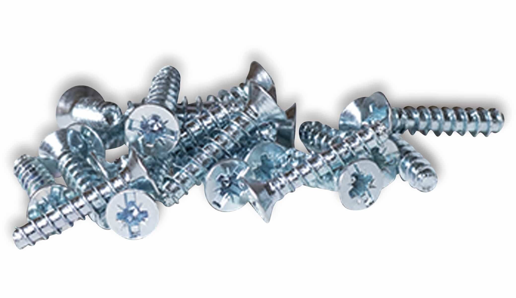 F-TRONIC Geräteschrauben, 3,2x15 mm, 100 Stück