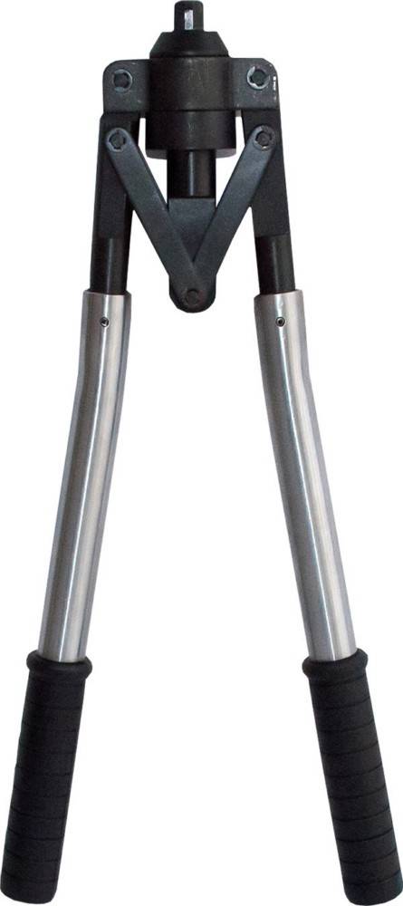 Ein verstellbares Stativ mit drei metallenen Beinen, teilweise zusammengeklappt, das zur Unterstützung von Kameras oder anderen Geräten verwendet wird.