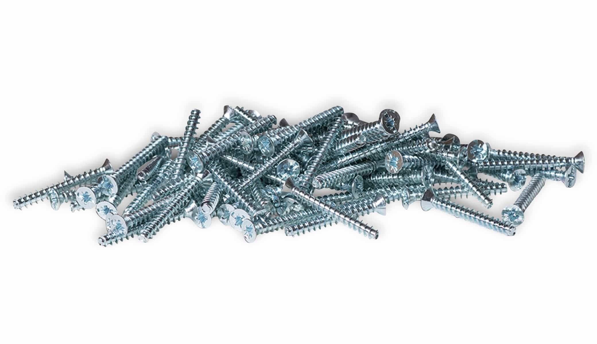 F-TRONIC Geräteschrauben, 3,2x25 mm, 100 Stück