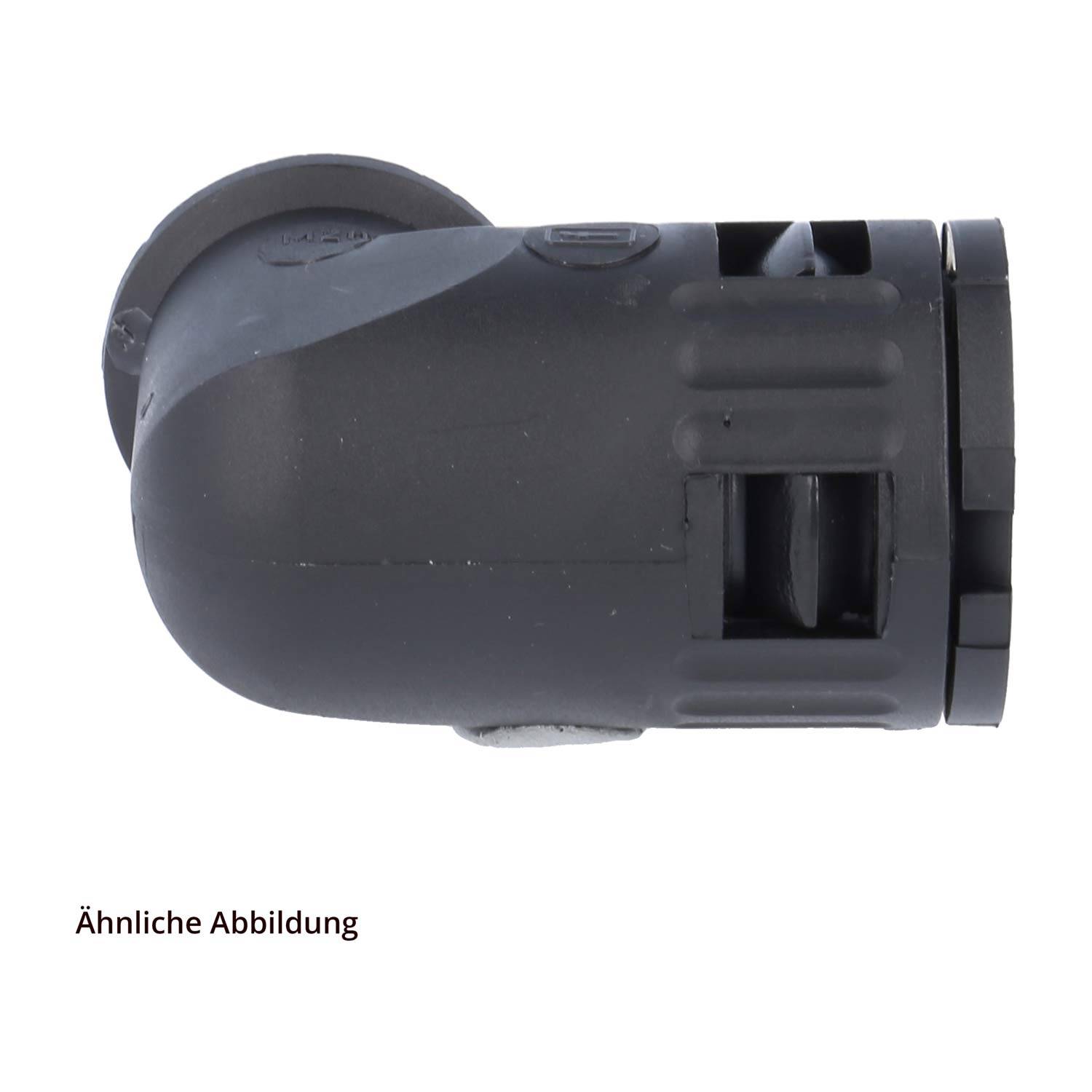 FLEXA FVW90 Schnellverschraubung 90 Grad Winkel Gewinde PG48 für Schlauch-Außendurchmesser 54,5mm konisch dichtend mit