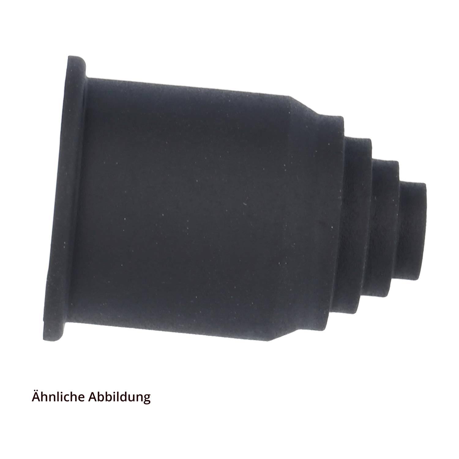 15030014216 FLEXA AK Endtülle/Innentülle aufsteckbar geschlossen für Schlauch-Außendurchmesser 21,0mm Klemmbereich