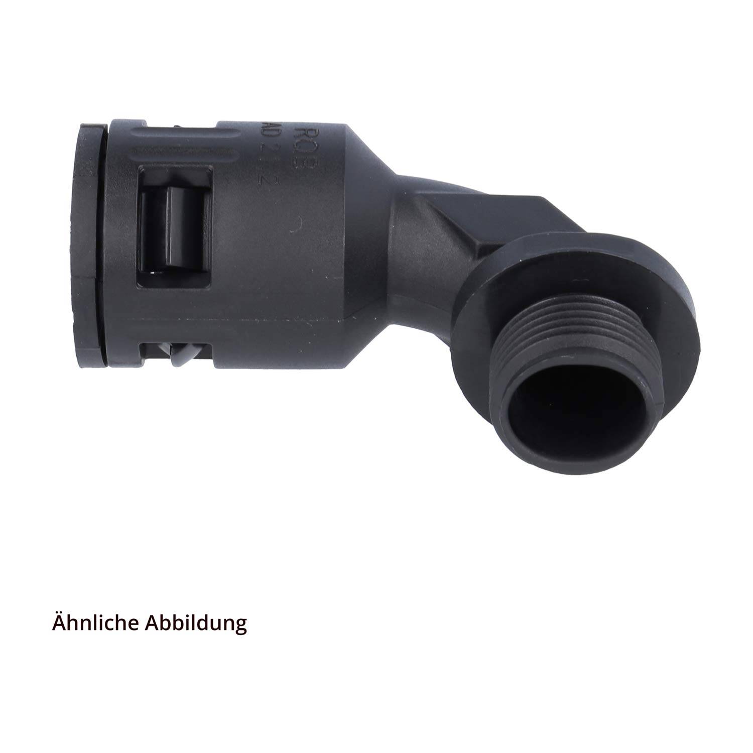 15103054263 FLEXA RQB90-M Schnellverschraubung 90 Grad Bogen Gewinde M63x1,5 für Schlauch-Außendurchmesser 54,5mm