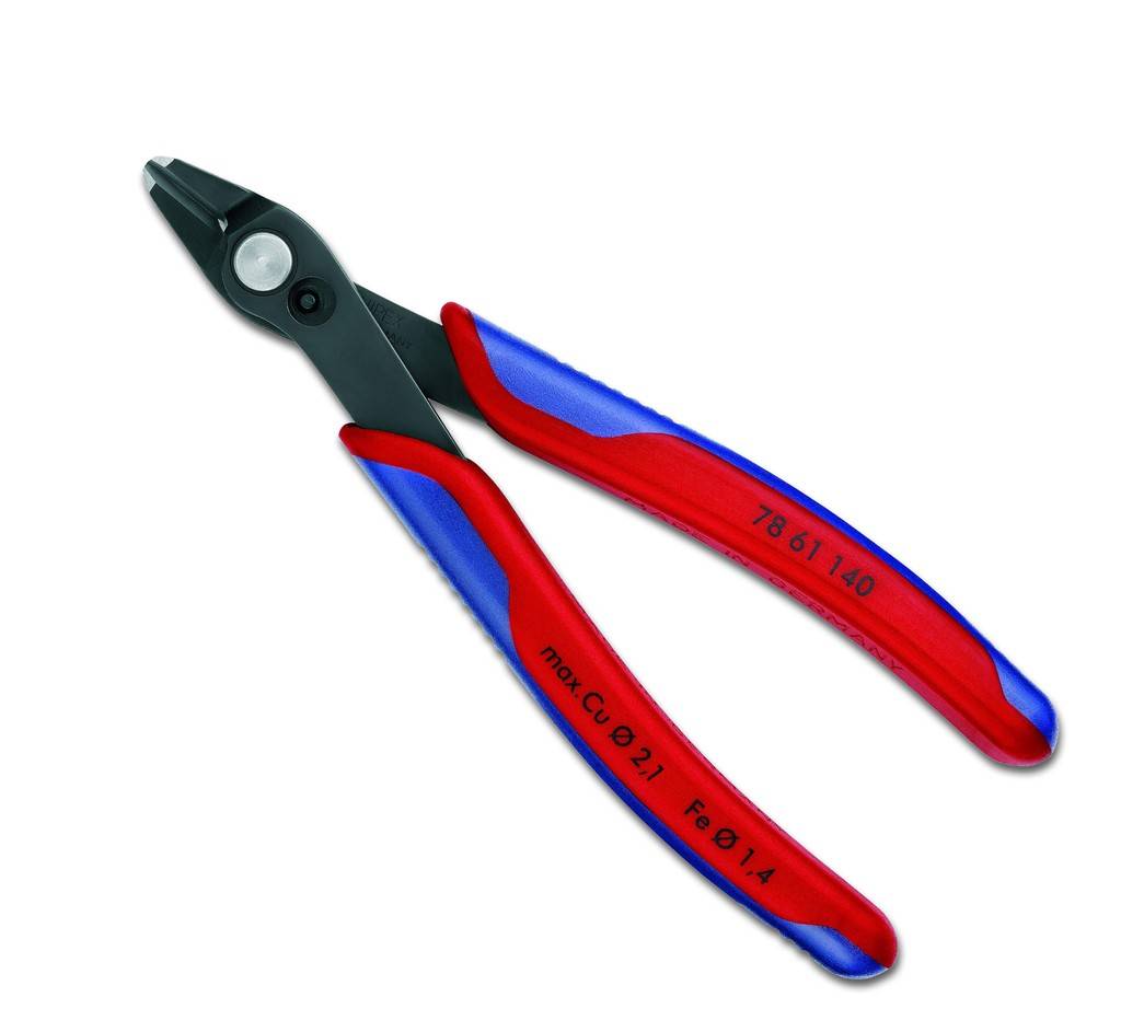 78 61 125 Electronic Super KnipsPräzisionszangen für feinste Schneidarbeiten, z. B. in Elektronik und Feinmechanik. Geschliffene, sehr scharfe Schne