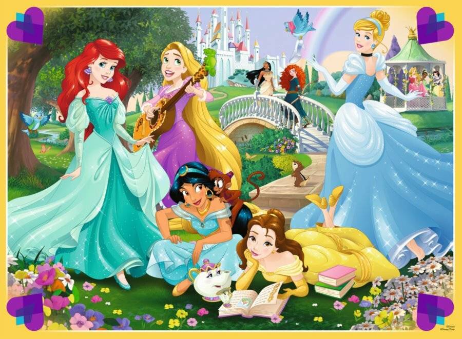Die Disney-Prinzessinnen, 100 Stck. XXL