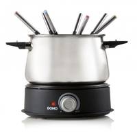 Domo DO706F, 1,4 l, Edelstahl, Edelstahl, 1500 W