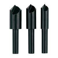 Bosch Accessories 2609255124 Kegelsenker-Set 3teilig 8 mm, 10 mm, 12 mm Werkzeugstahl Zylinderschaft 1 Set