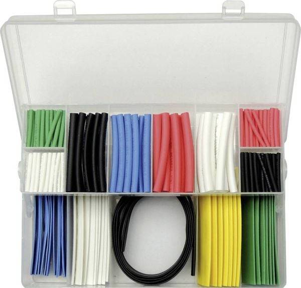 Kunzer 7SSS171 Schrumpfschlauchsortiment Schrumpfrate:2:1 171 Teile