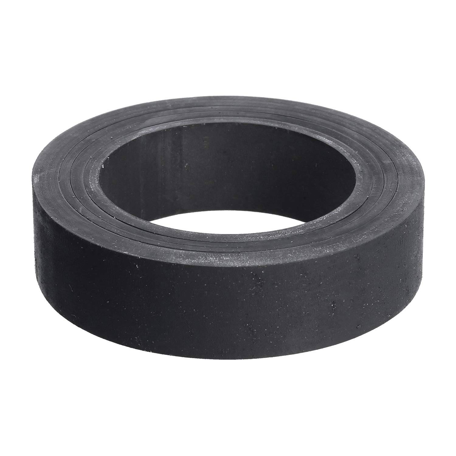 Ein rundes, schwarzes Gummidichtungsring mit hohler Mitte, das zu Dicht- und Dämpfungszwecken verwendet wird.