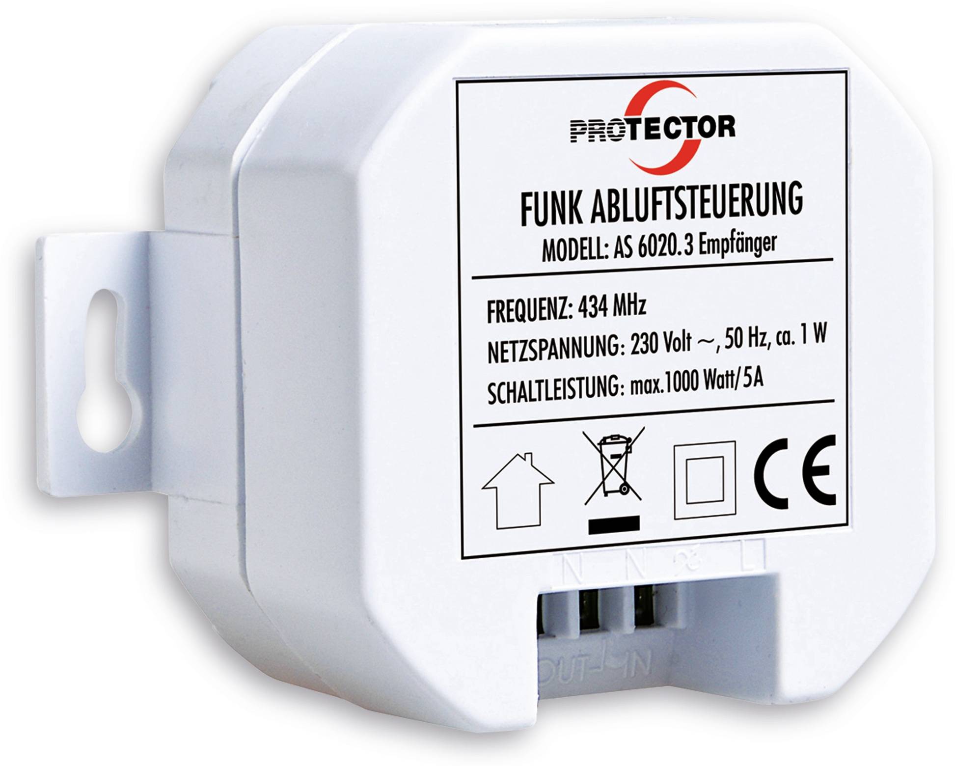PROTECTOR Funk-Abluftsteuerung AS-6020.3